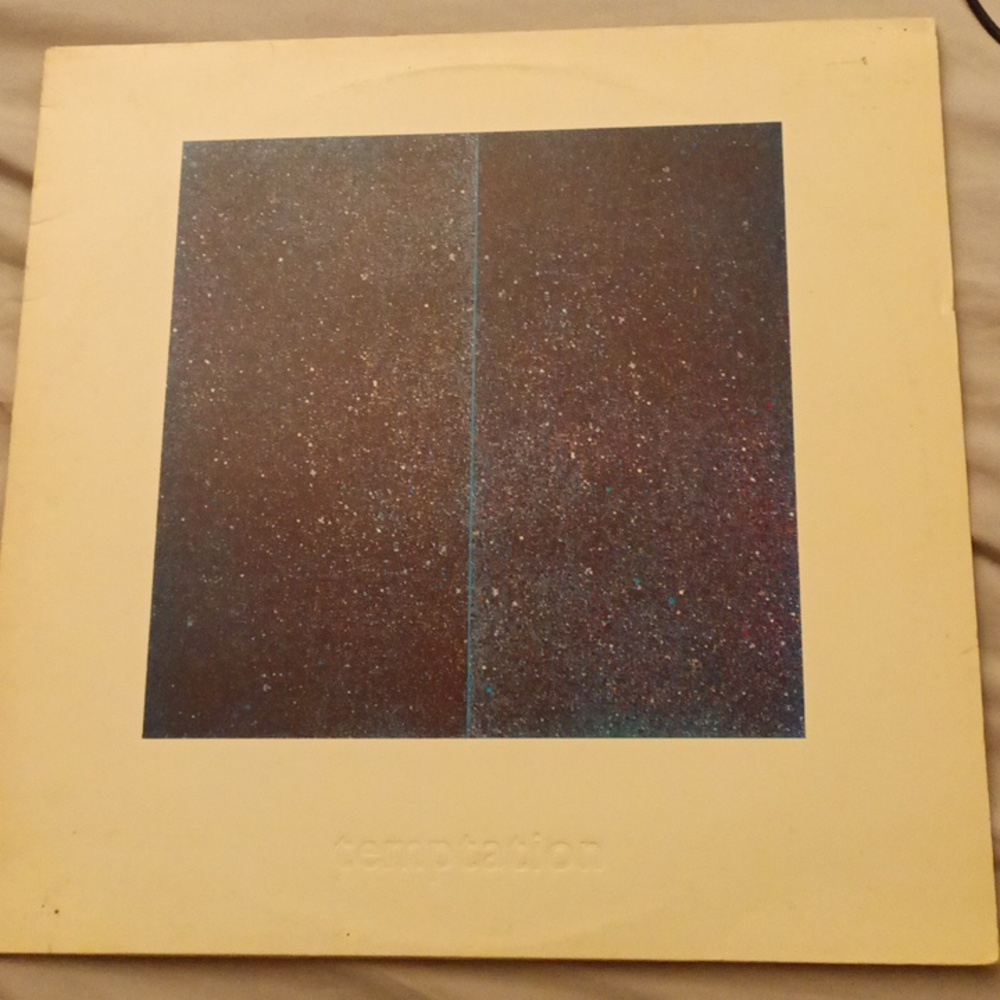 New OrderTemptation Vinyl Album Vintage 1980s Embossed